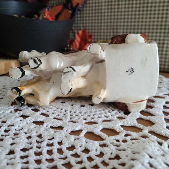 Occupied Japan Planter Horses & Cart - Picture 9 of 11